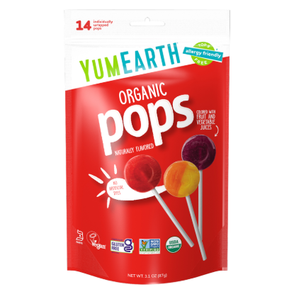 Picture of YumEarth Organic Lollipops Assorted Fruit 3oz