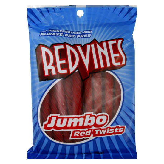 Picture of Red Vines Jumbo Red Twists 8oz