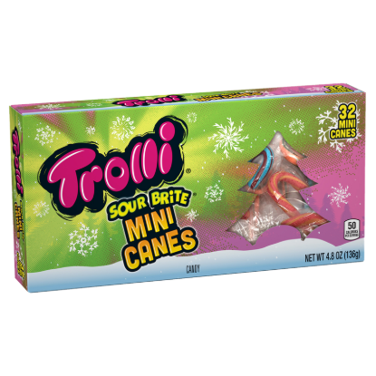 Picture of Trolli Sour Brite Mini Candy Canes 4.8oz