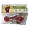 Picture of Halo del Santo Tamarind, Orange & Strawberry Mexican-style Lollipops 6ct