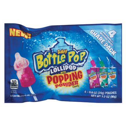 Picture of Baby Bottle Pop Lollipop with Popping Powder 3.2oz