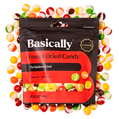 Picture of Basically Premium Rainbow Freeze Dried Candy 2.6oz