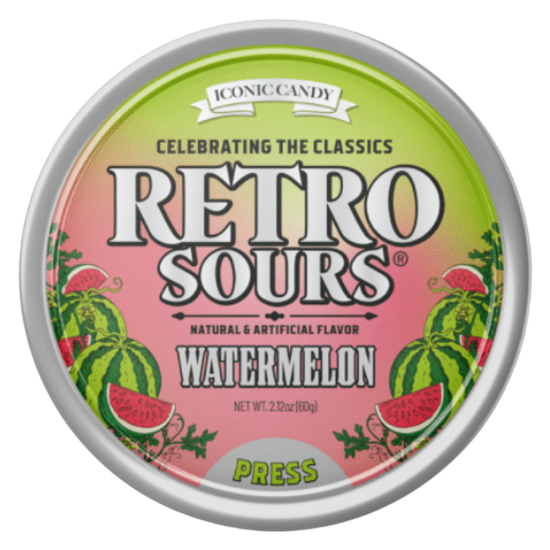 Picture of Retro Sours Watermelon, 2.12oz