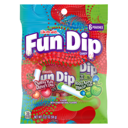 Picture of Fun Dip, Cherry Yum and Apple, 2.07 oz