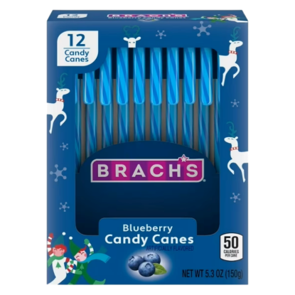 Picture of Brach's Blueberry Candy Canes, 5.3oz