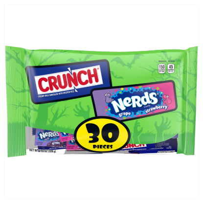Picture of Nerds Grape & Strawberry and Crunch Bar Minis 30ct Bag