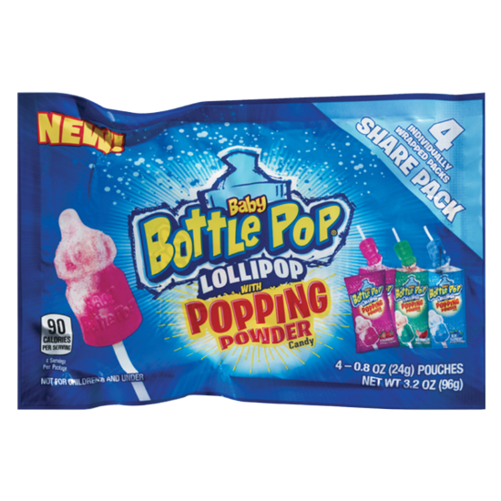 Picture of Baby Bottle Pop Lollipop with Popping Powder 3.2oz